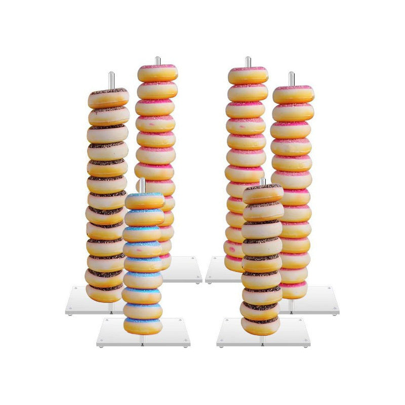 Acrylic Donut Stand Bakery Display Stand Cake Shop