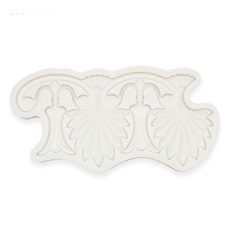 Silicone cake decoration