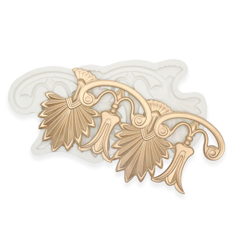 Silicone cake decoration