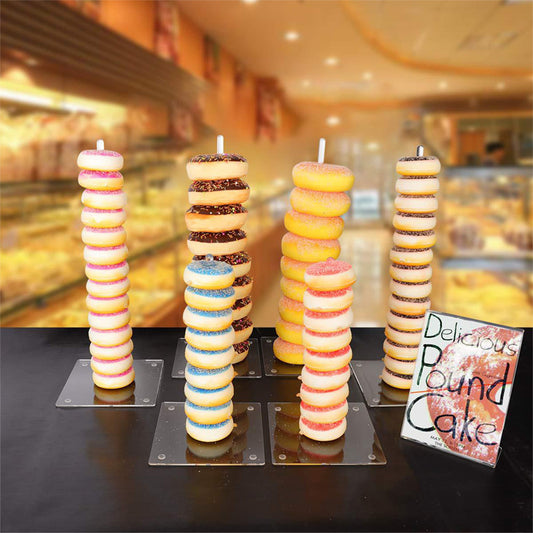 Acrylic Donut Stand Bakery Display Stand Cake Shop