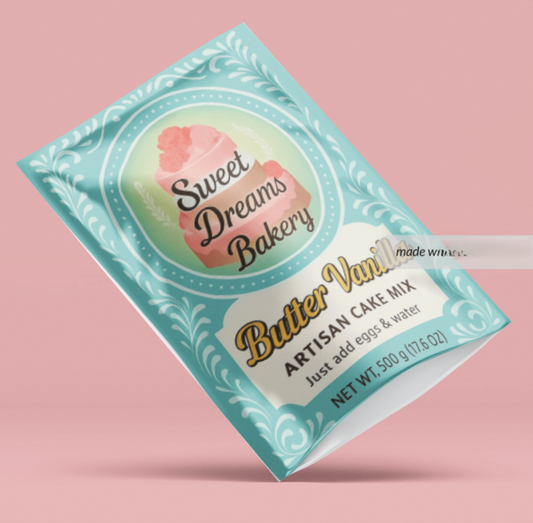 Butter Vanilla Artisan Cake Mix - Coming Soon